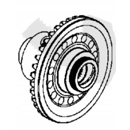 Sprocket with differential kymco mxu 700 3 6 42432 lee8 810