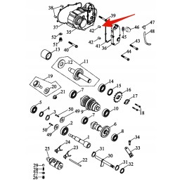 Retaining sleeve for the Lucky Star engine crankcase