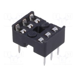 20 pcs x CONNFLY - DS1009-06AT1NX-0A2 - Socket: integrated circuits, DIP6, 7.62mm, THT, Pitch: 2.54mm