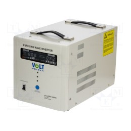1 pcs x VOLT POLSKA - SINUS PRO 3000 E 48/230V - Converter: DC/AC, 2.1kW, Uout: 230VAC, Out: mains 230V, 0÷40°C, 48V