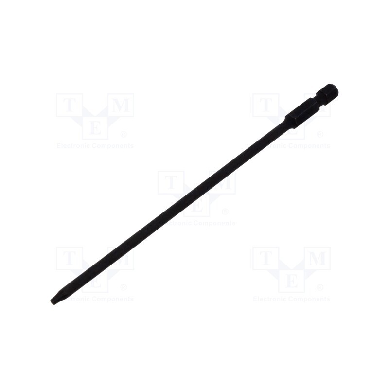1 pcs x KING TONY - 711510T - Screwdriver bit, Torx®, TX10, Overall len: 150mm