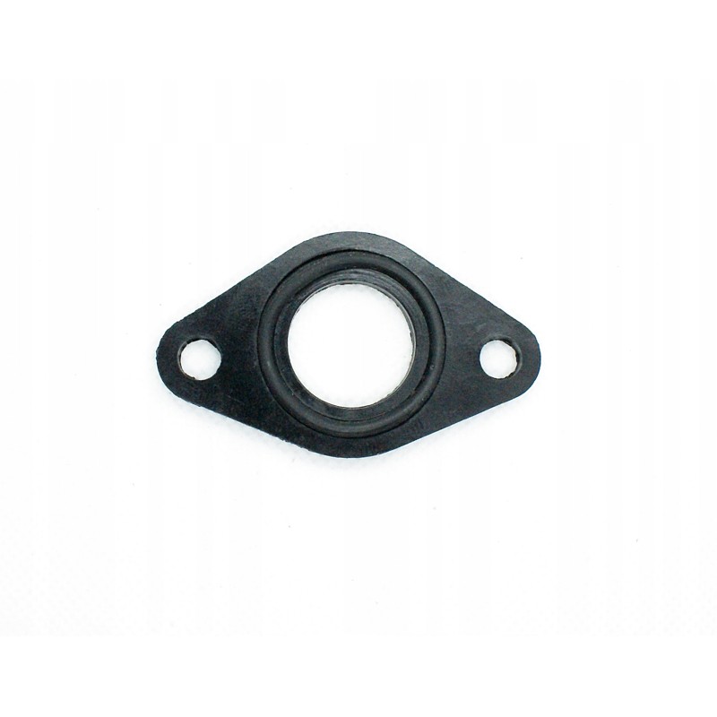 Ebonite gasket for the intake manifold of a moped