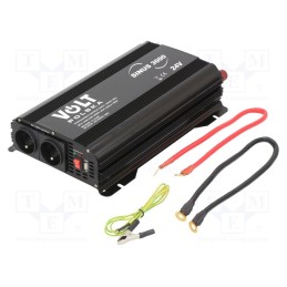 1 pcs x VOLT POLSKA - 3SIP300024 - Converter: DC/AC, 1500W, Uout: 230VAC, 21÷28VDC, Ppeak: 3000W, 24V