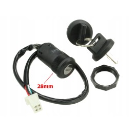 Screw-on ignition switch for Cross Quad ATV Bashan