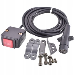 Quad atv handlebar winch switch