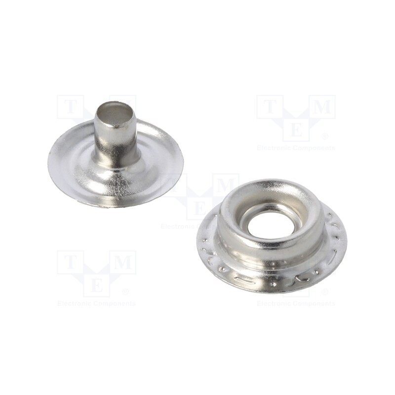 1 pcg x STATICTEC - STW1610 - Male press stud, ESD, 10pcs, Application: designed for ESD mats