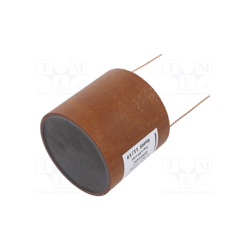 2 pcs x MIFLEX - KPCU02H522J - Capacitor: copper-polypropylene-paper, 2.2uF, 600VDC, ±5%, THT