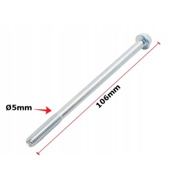 Atv150 gy fuxin diablo head fixing screw