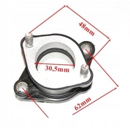 Suction nozzle carburetor atv bashan pz30 straight cross