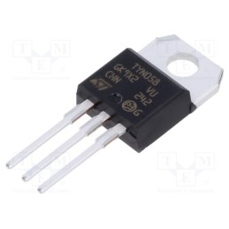 1 pcs x STMicroelectronics - TYN058RG - Thyristor, 50V, Ifmax: 8A, 5A, Igt: 25mA, TO220AB, THT, , Ifsm: 80A