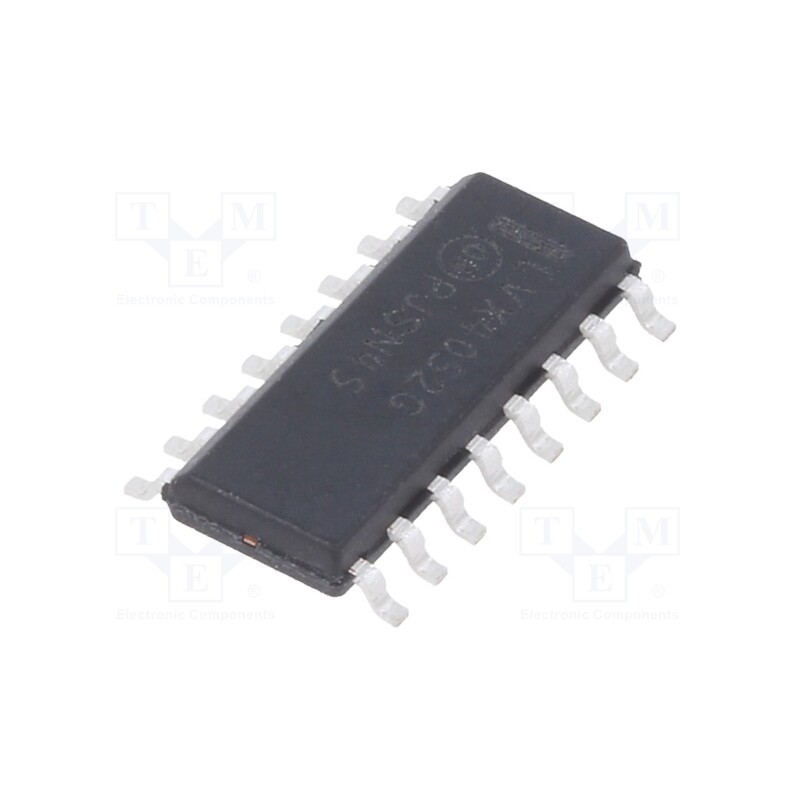 1 pcs x ONSEMI - MC74LVX4052DG - IC: digital, 4bit,analog,demultiplexer,multiplexer, Ch: 2, CMOS