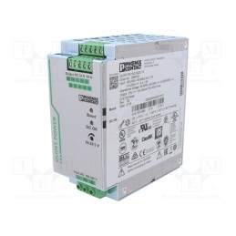1 pcs x PHOENIX CONTACT - 2866763 - Power supply: switched-mode, 240W, 24VDC, 10A, 85÷264VAC, IP20