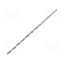 1 pcs x ALPEN-MAYKESTAG - 50100220100 - Drill bit, for metal, Ø: 2.2mm, L: 90mm, Working part len: 59mm