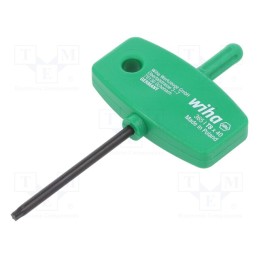 1 pcs x WIHA - 1352 - Wrench, Torx®, TX08, Overall len: 75mm, Working part len: 40mm