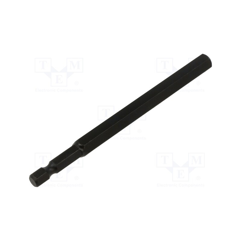 1 pcs x KING TONY - 711108H - Screwdriver bit, hex key, HEX 8mm, Overall len: 110mm