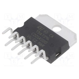 1 pcs x STMicroelectronics - E-TDA7396 - IC: audio amplifier, Pout: 65W, 8÷18VDC, Ch: 1, Amp.class: AB, 2Ω