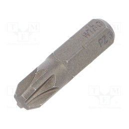 1 set x WIHA - 7861 - Screwdriver bit, Pozidriv®, PZ3, Overall len: 25mm, 3pcs, STANDARD
