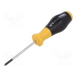 1 pcs x FELO - 901 001 10 - Screwdriver, Pozidriv®, PZ0