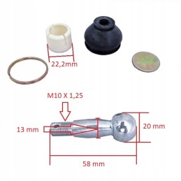 Lower wishbone repair kit atv 150 fuxin wb