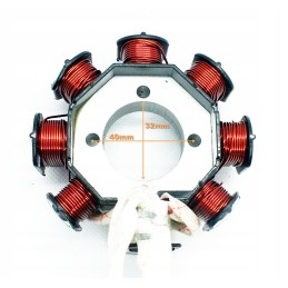 Stator magneto coils 8 coils atv bashan 200 250ccm 5 cables