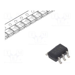 1 pcs x MICROCHIP TECHNOLOGY - MCP6V96UT-E/LTY - IC: operational amplifier, 10MHz, 2.4÷5.5V, Ch: 1, SC70-5, IB: 50pA