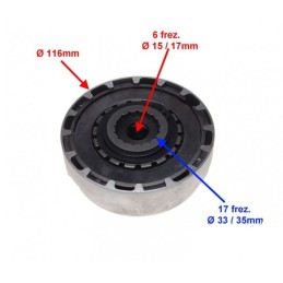 Atv 110 70 50 complete cross drive clutch