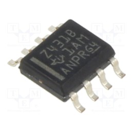 1 pcs x TEXAS INSTRUMENTS - TL431BID - IC: voltage reference source, 2.495V, ±0.5%, SO8, , 100mA