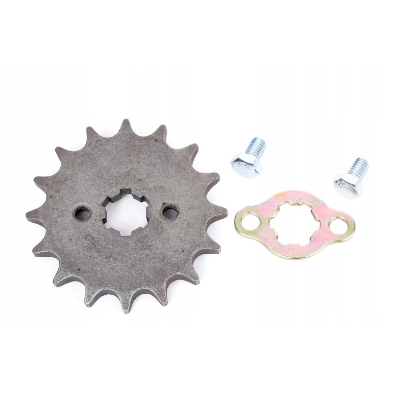 Output sprocket 16t 428h 17mm to secure cross quad