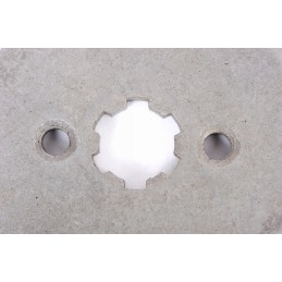 Output sprocket 16t 428h 17mm to secure cross quad