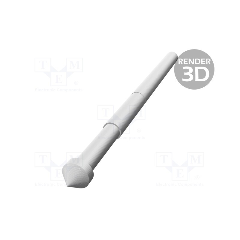 1 pcs x TEKON - TK 0050N E 2,54 C 120 A - Test needle, Operational spring compression: 5.1mm, 3A, TK0050N