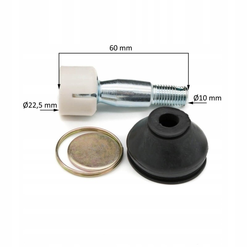 Front lower wishbone pin for quad atv 110 125 fi10