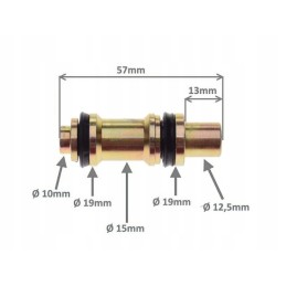 Rear brake pump repair kit for ATV 200 vertical