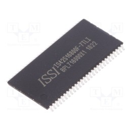 1 pcs x ISSI - IS42S16800F-7TLI - IC: DRAM memory, 128MbDRAM, 2Mx16bitx4, 143MHz, 7ns, TSOP54 II