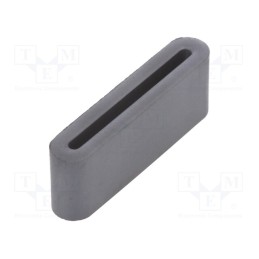2 pcs x FERROCORE - FFP33.5X12X6.5-B8 - Ferrite: one-piece, 28AWG, 20Ω, A: 33.5mm, B: 12mm, C: 6.5mm, D: 27.5mm