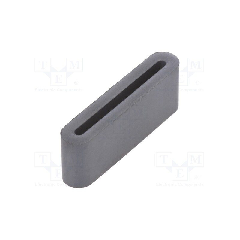 2 pcs x FERROCORE - FFP33.5X12X6.5-B8 - Ferrite: one-piece, 28AWG, 20Ω, A: 33.5mm, B: 12mm, C: 6.5mm, D: 27.5mm