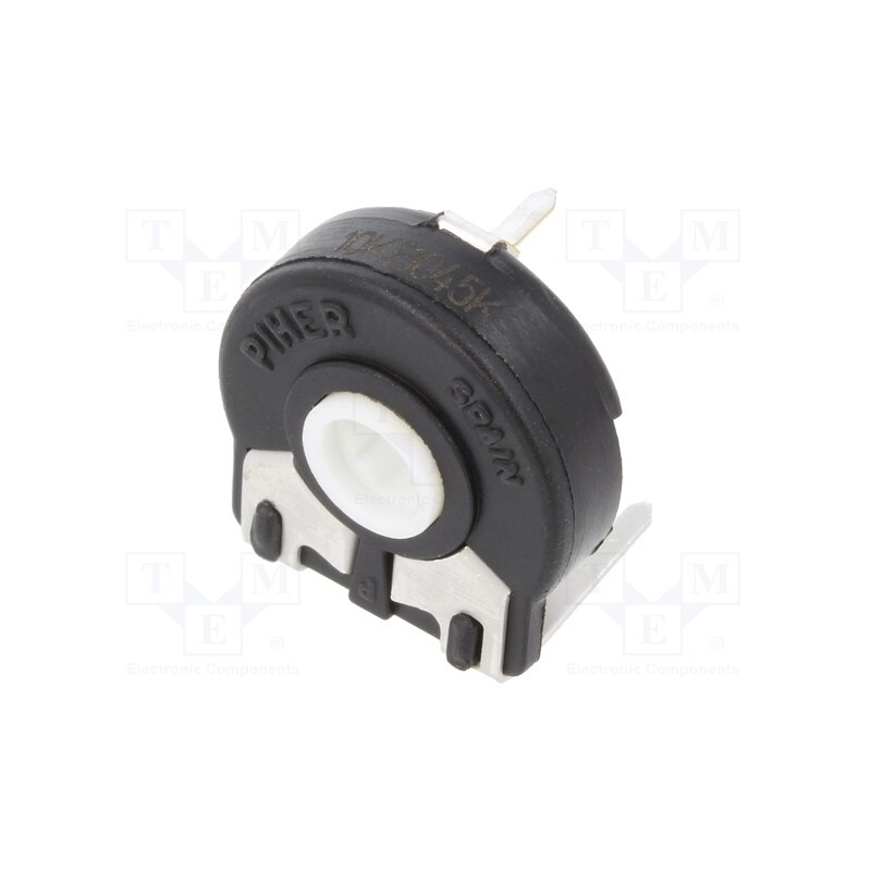 2 pcs x PIHER - PT15NV02-103B1010-S - Potentiometer: mounting, single turn,horizontal, 10kΩ, 120mW