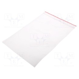 1 pcg x PLAST - 02-05-1522 - Self-seal bag, L: 220mm, Width: 150mm, Thick: 40um, polyetylene