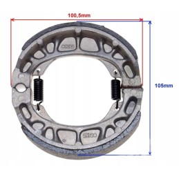 Shoes brake linings chinese scooter 4t gy6 139qmb romet junak zipp