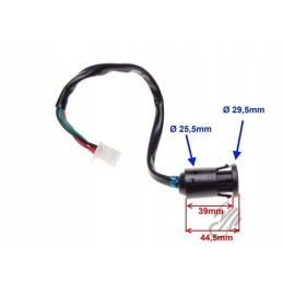 Ignition switch for quad atv 150 200 250 female 4 pins