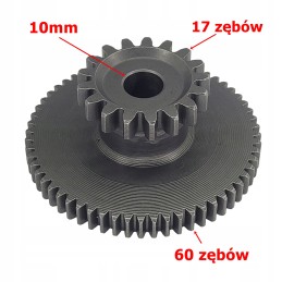 Gear starter mode 17 60 atv quad bashan 200