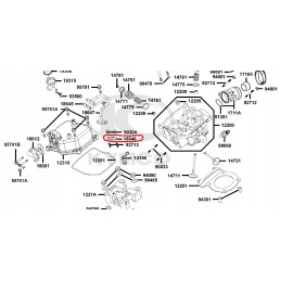 Kymco kxr maxxer mxu 250 300 gasket