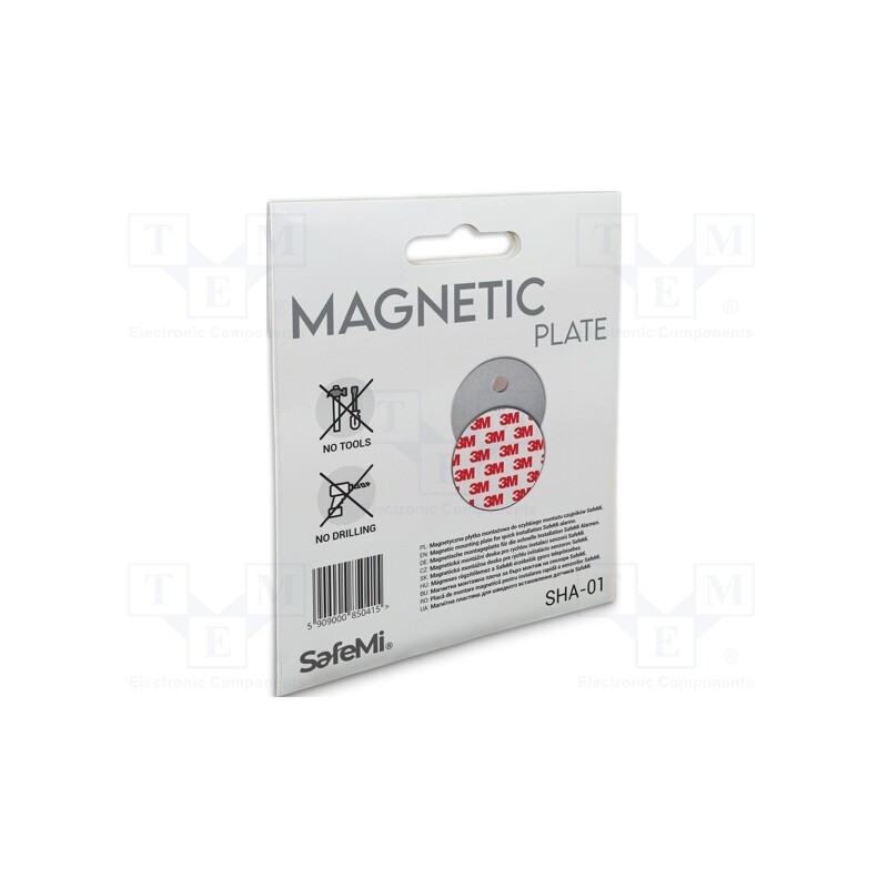 1 pcs x SafeMi - SHA-01 - Magnetic plate, 70mm