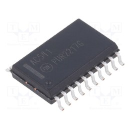 1 pcs x ONSEMI - MC74AC541DWG - IC: digital, 3-state,buffer,octal,line driver, Ch: 8, CMOS, SMD
