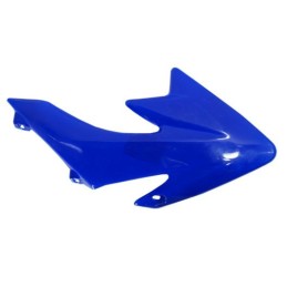 Plastic tank cross 125 left blue