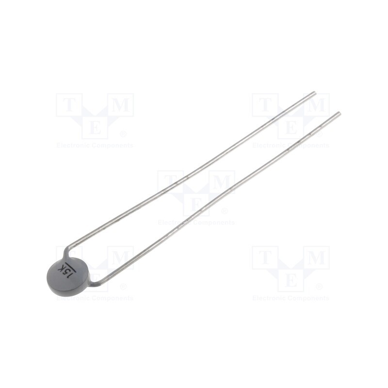 2 pcs x EPCOS - B57164K0153K000 - NTC thermistor, 15kΩ, THT, -55÷125°C, 450mW