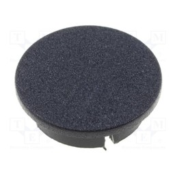 2 pcs x MENTOR - 4311.0031 - Cap, plastic, black, push-in, G4311.6131