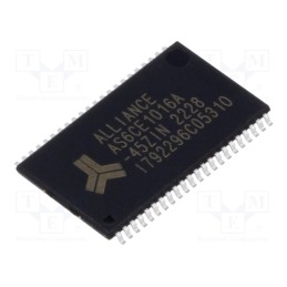 1 pcs x ALLIANCE MEMORY - AS6CE1016A-45ZIN - IC: SRAM memory, 1MbSRAM, 64kx16bit, 2.7÷3.6V, 45ns, TSOP44 II