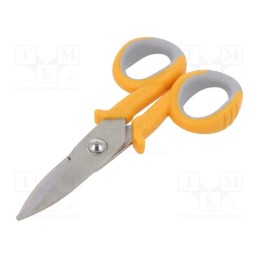 1 pcs x PG TOOLS - PGT608 - Scissors, Kind of blade: straight, for cables,electrical work