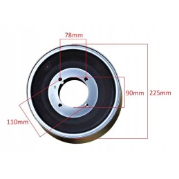ATV 8 rear rim 4x110mm