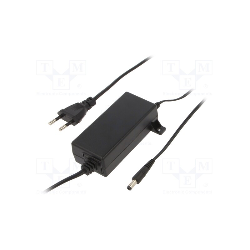 1 pcs x CELLEVIA POWER - CLD-2412-INT-EB25 - Power supply: switched-mode, 12VDC, 2A, Out: 5,5/2,5, 24W, desktop